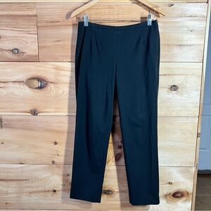 Talbots Classy Black Curvy Fit Trousers Career Dressy Normcore